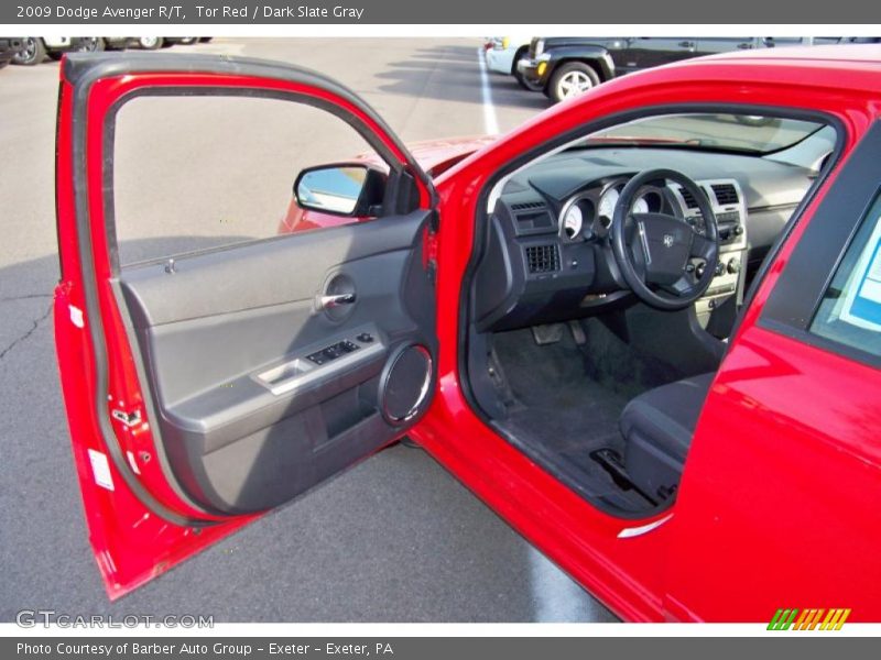 Tor Red / Dark Slate Gray 2009 Dodge Avenger R/T