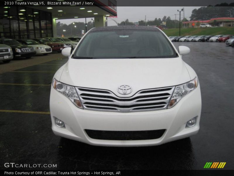 Blizzard White Pearl / Ivory 2010 Toyota Venza V6