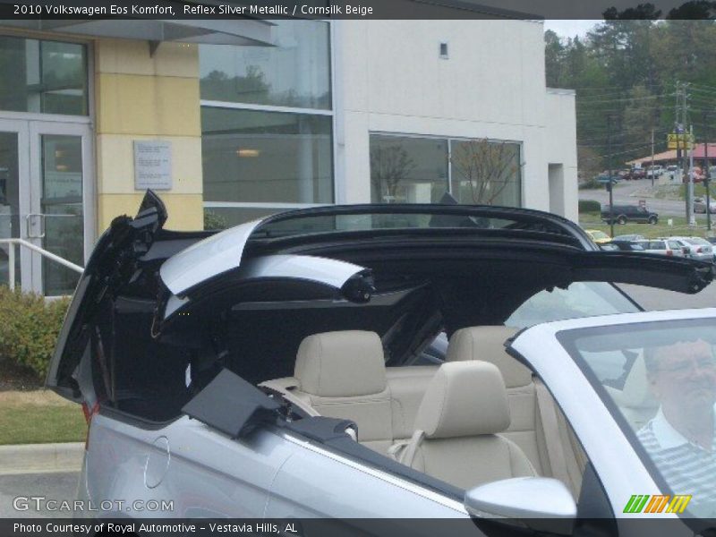 Reflex Silver Metallic / Cornsilk Beige 2010 Volkswagen Eos Komfort