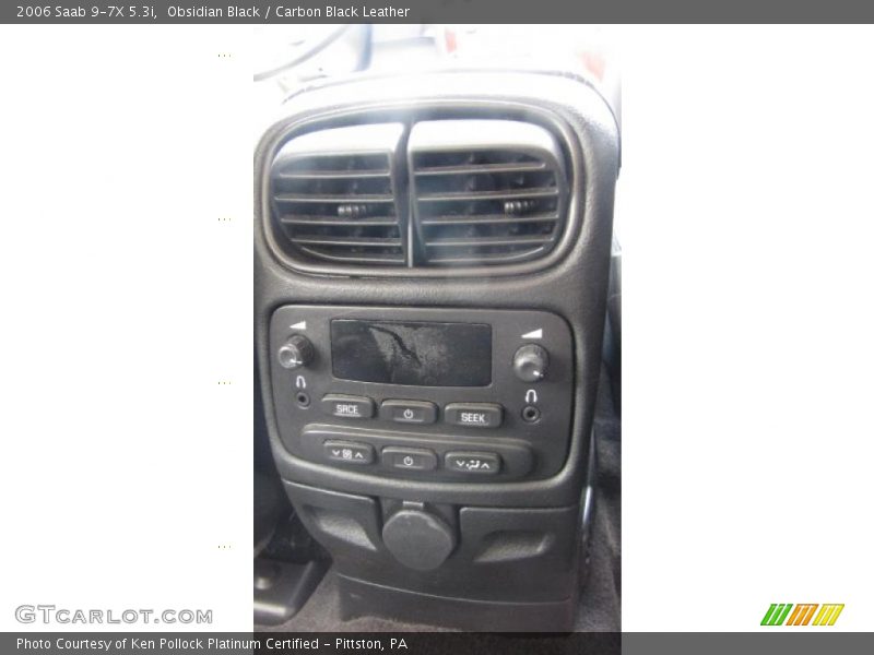 Obsidian Black / Carbon Black Leather 2006 Saab 9-7X 5.3i