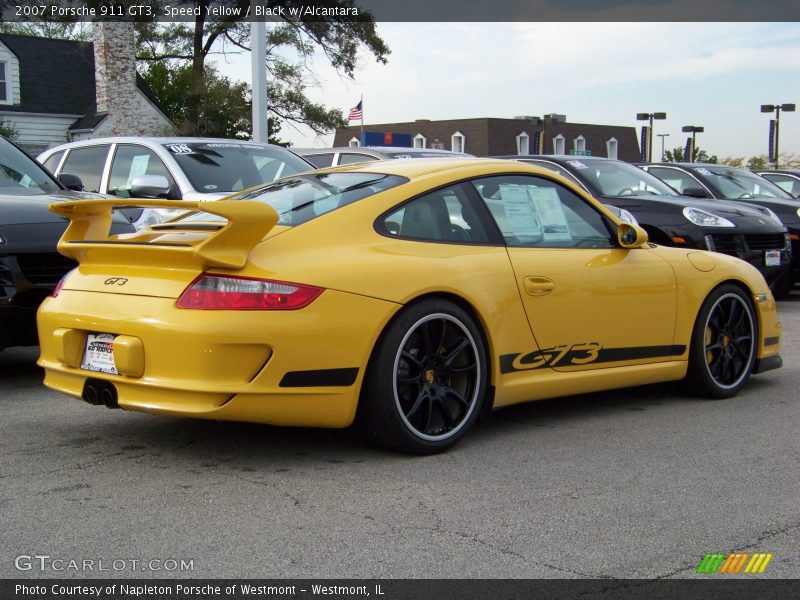 Speed Yellow / Black w/Alcantara 2007 Porsche 911 GT3