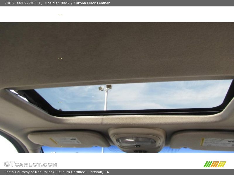 Obsidian Black / Carbon Black Leather 2006 Saab 9-7X 5.3i