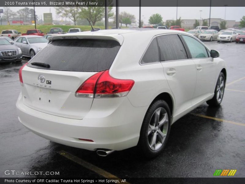 Blizzard White Pearl / Ivory 2010 Toyota Venza V6