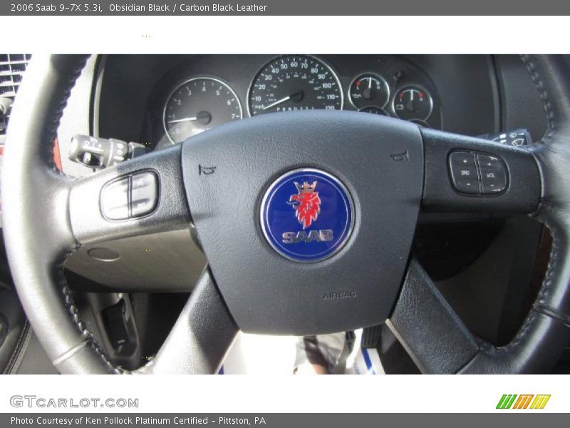 Obsidian Black / Carbon Black Leather 2006 Saab 9-7X 5.3i