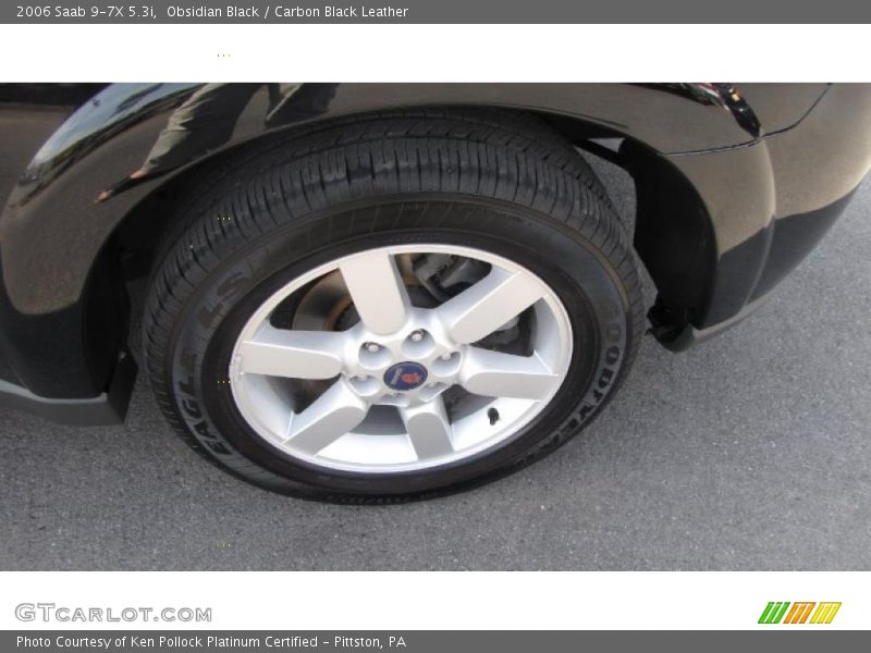 Obsidian Black / Carbon Black Leather 2006 Saab 9-7X 5.3i