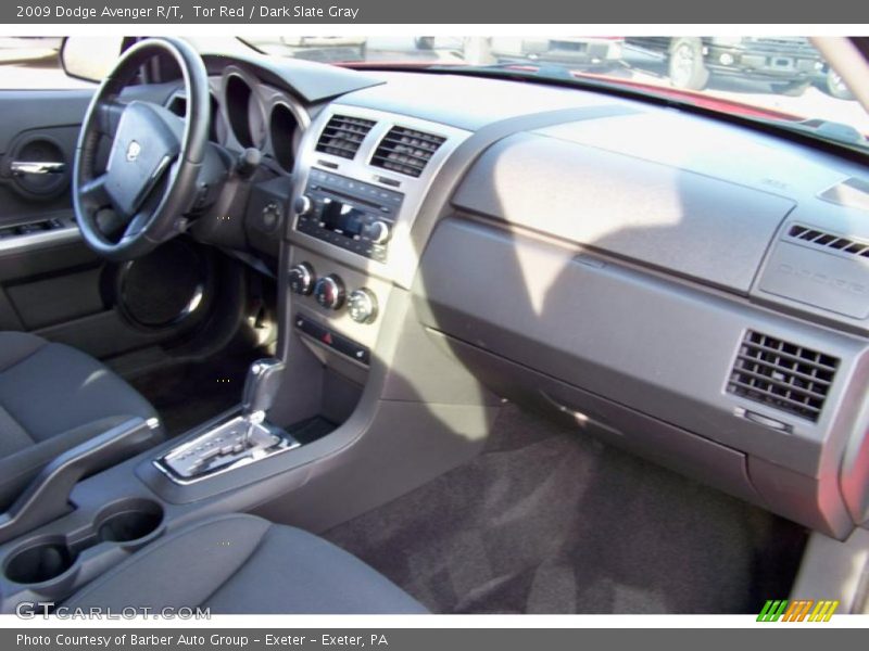 Tor Red / Dark Slate Gray 2009 Dodge Avenger R/T