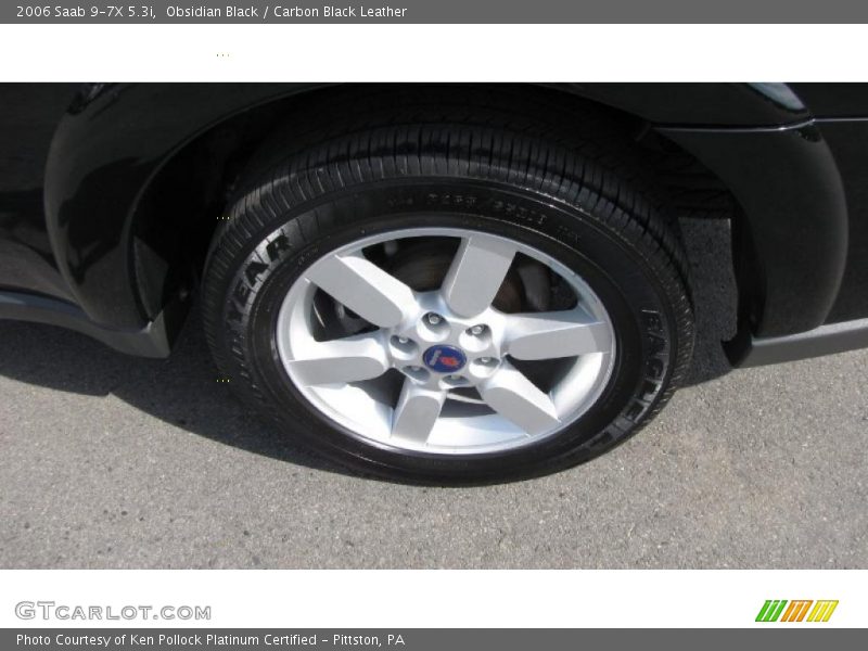 Obsidian Black / Carbon Black Leather 2006 Saab 9-7X 5.3i