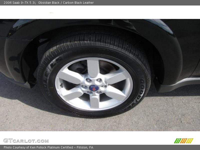 Obsidian Black / Carbon Black Leather 2006 Saab 9-7X 5.3i