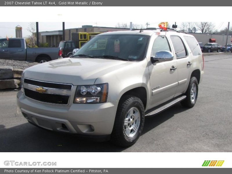 Gold Mist Metallic / Ebony 2007 Chevrolet Tahoe LT 4x4