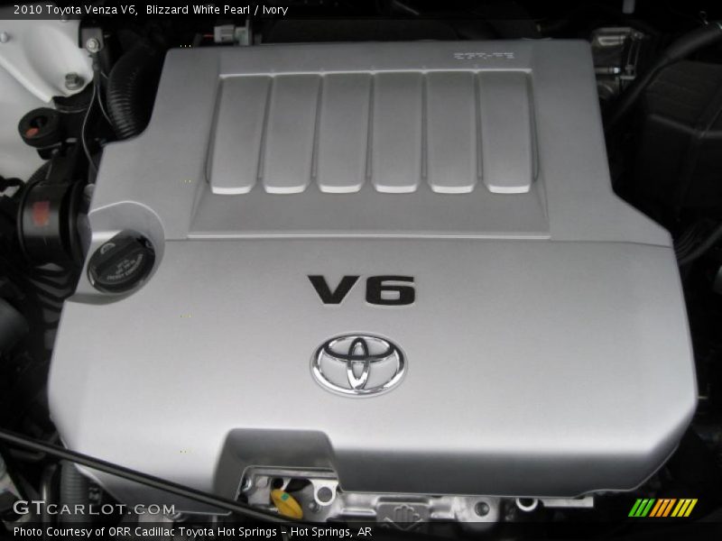 Blizzard White Pearl / Ivory 2010 Toyota Venza V6