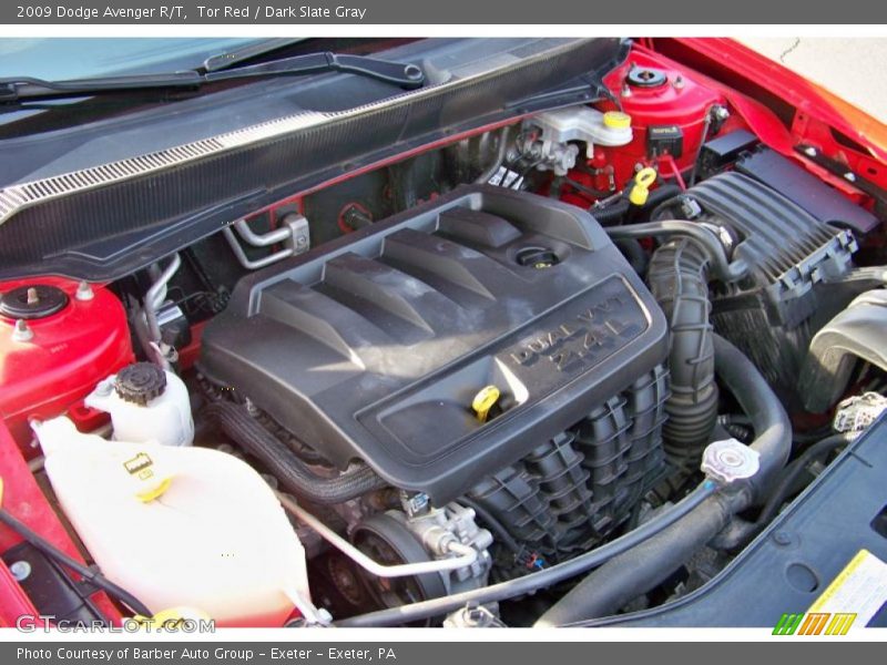 Tor Red / Dark Slate Gray 2009 Dodge Avenger R/T