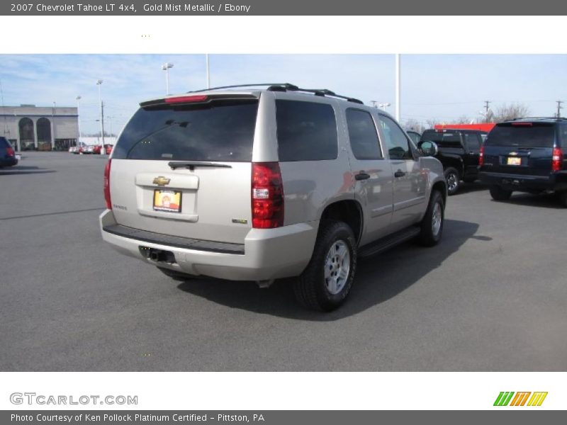 Gold Mist Metallic / Ebony 2007 Chevrolet Tahoe LT 4x4