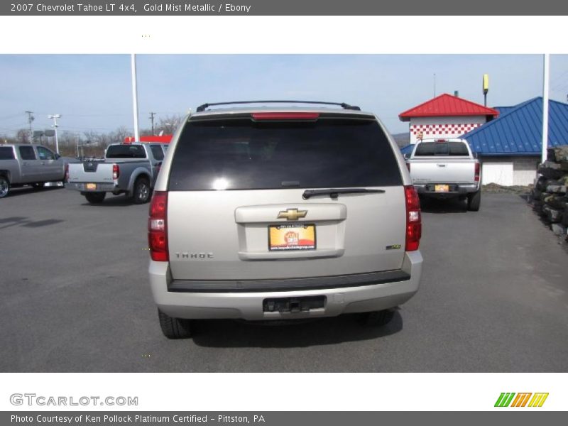 Gold Mist Metallic / Ebony 2007 Chevrolet Tahoe LT 4x4