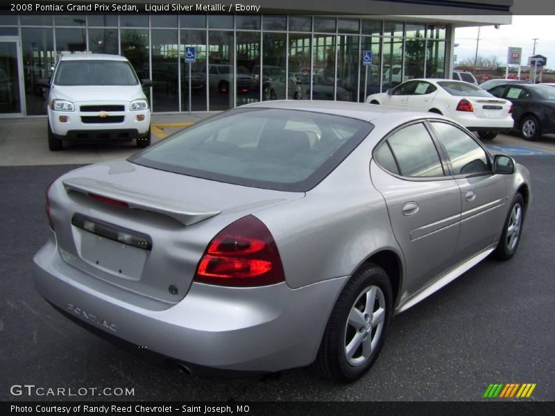 Liquid Silver Metallic / Ebony 2008 Pontiac Grand Prix Sedan