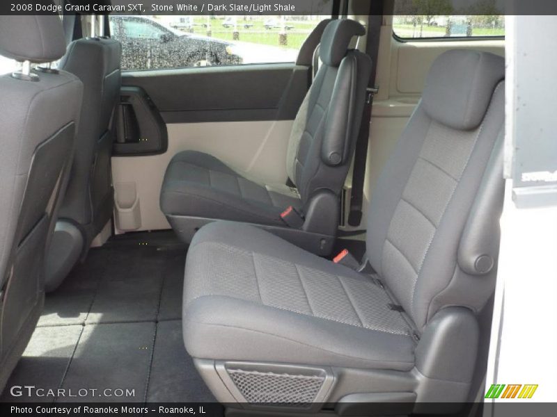 Stone White / Dark Slate/Light Shale 2008 Dodge Grand Caravan SXT