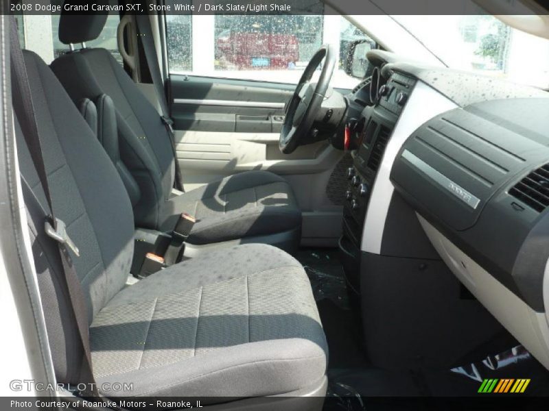 Stone White / Dark Slate/Light Shale 2008 Dodge Grand Caravan SXT