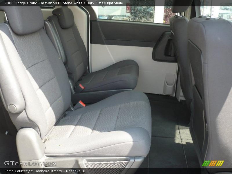 Stone White / Dark Slate/Light Shale 2008 Dodge Grand Caravan SXT