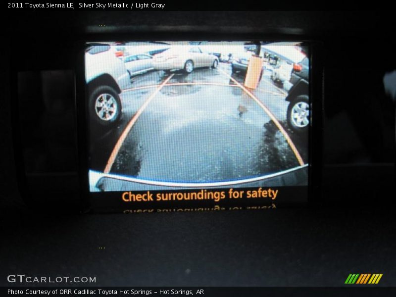 Silver Sky Metallic / Light Gray 2011 Toyota Sienna LE