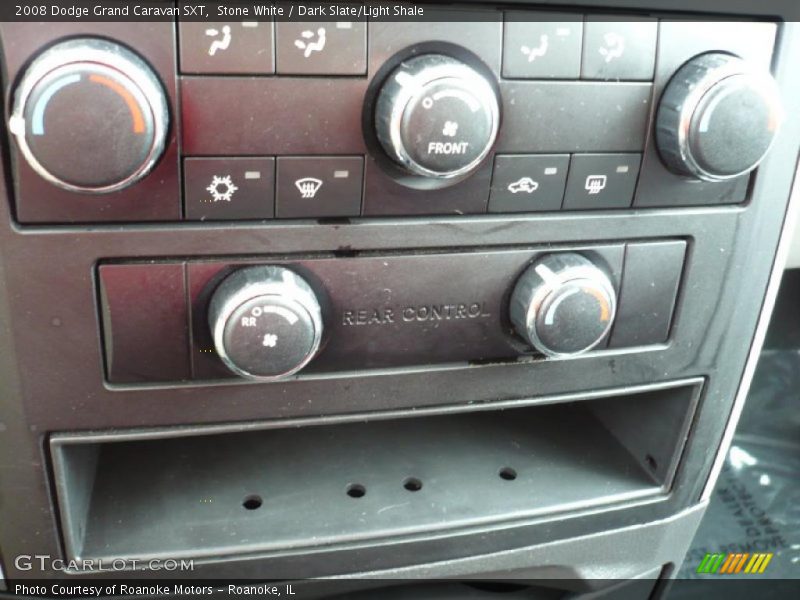 Stone White / Dark Slate/Light Shale 2008 Dodge Grand Caravan SXT