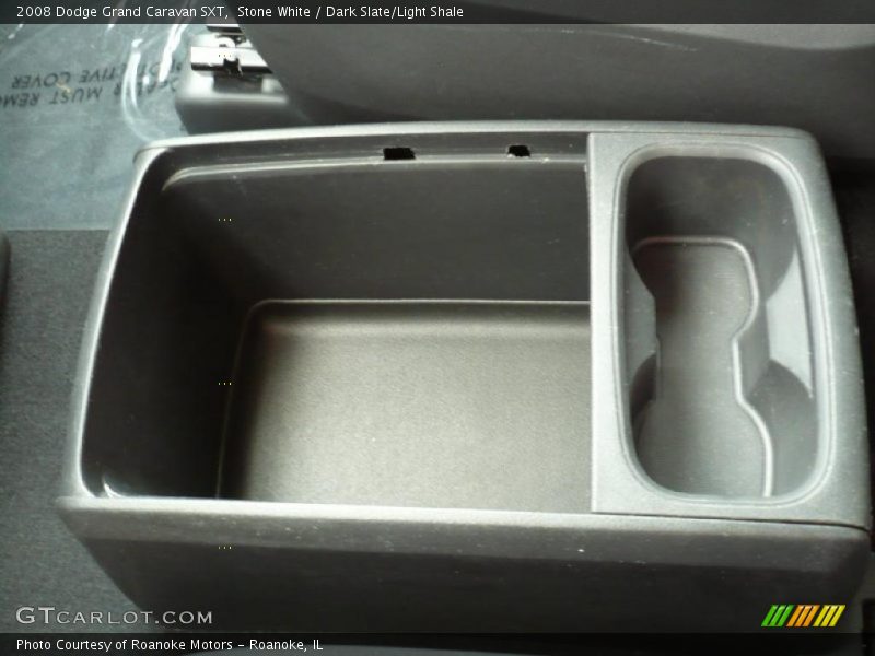 Stone White / Dark Slate/Light Shale 2008 Dodge Grand Caravan SXT