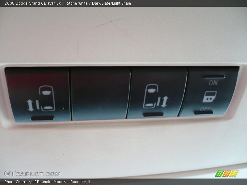 Stone White / Dark Slate/Light Shale 2008 Dodge Grand Caravan SXT