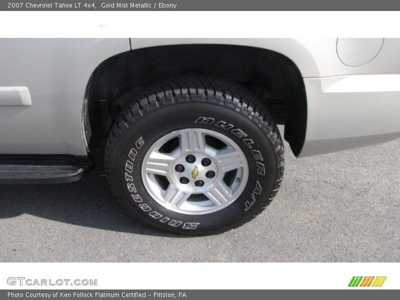Gold Mist Metallic / Ebony 2007 Chevrolet Tahoe LT 4x4