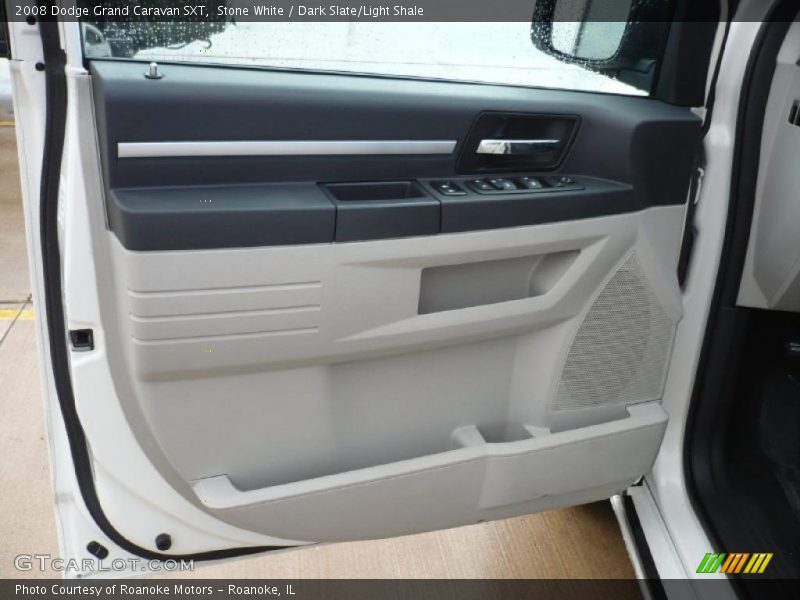 Stone White / Dark Slate/Light Shale 2008 Dodge Grand Caravan SXT