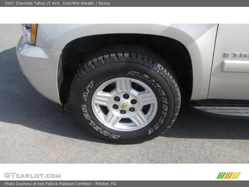 Gold Mist Metallic / Ebony 2007 Chevrolet Tahoe LT 4x4