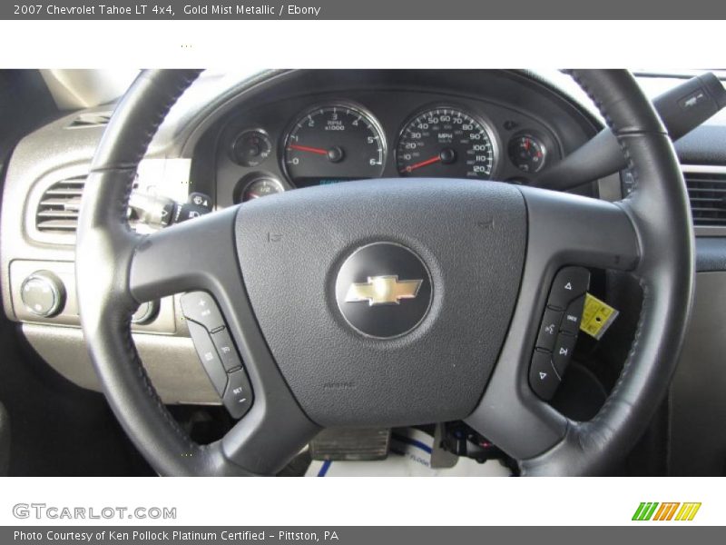 Gold Mist Metallic / Ebony 2007 Chevrolet Tahoe LT 4x4