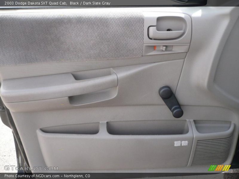 Black / Dark Slate Gray 2003 Dodge Dakota SXT Quad Cab