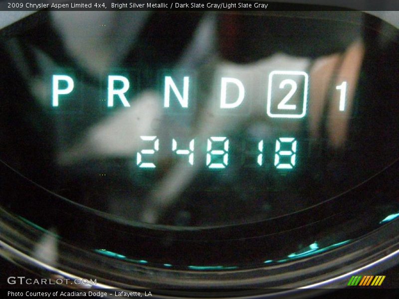 Bright Silver Metallic / Dark Slate Gray/Light Slate Gray 2009 Chrysler Aspen Limited 4x4