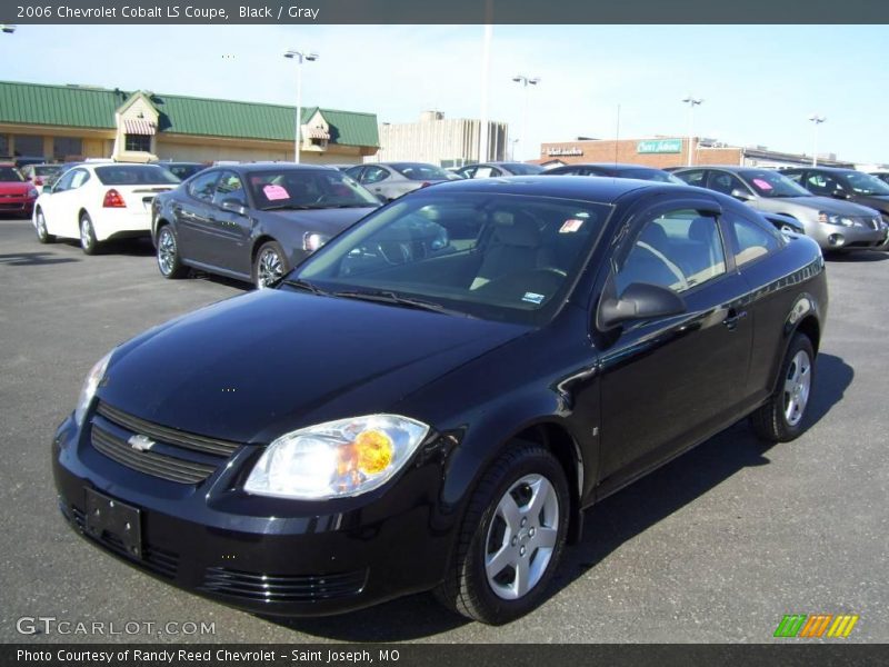 Black / Gray 2006 Chevrolet Cobalt LS Coupe