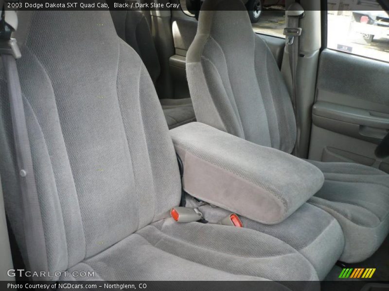 Black / Dark Slate Gray 2003 Dodge Dakota SXT Quad Cab