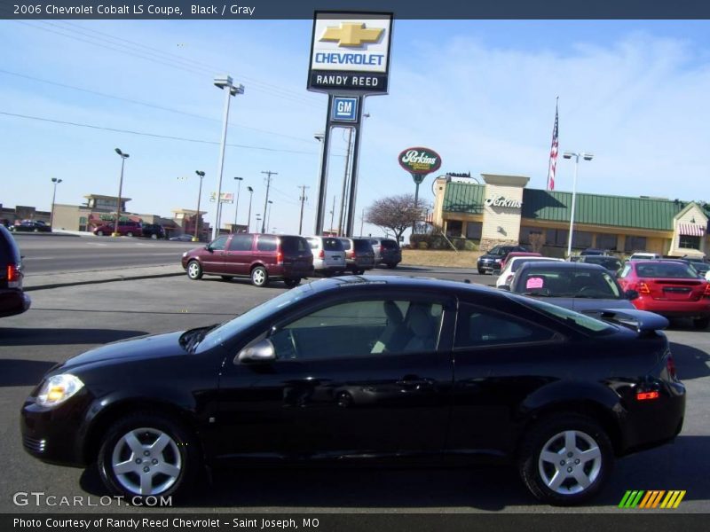 Black / Gray 2006 Chevrolet Cobalt LS Coupe