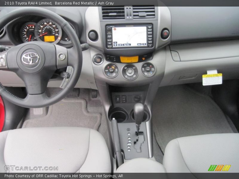 Barcelona Red Metallic / Ash Gray 2010 Toyota RAV4 Limited