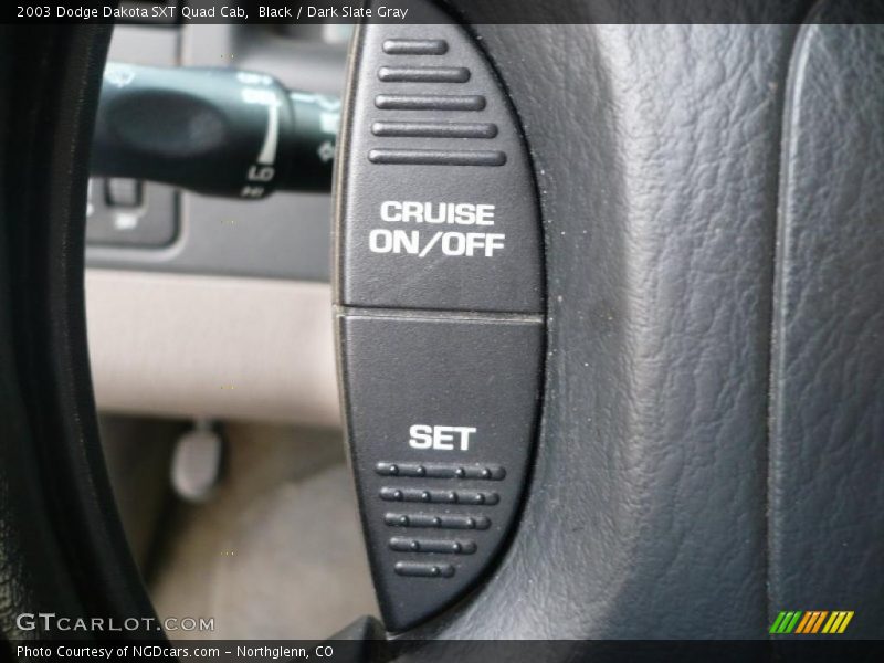 Black / Dark Slate Gray 2003 Dodge Dakota SXT Quad Cab