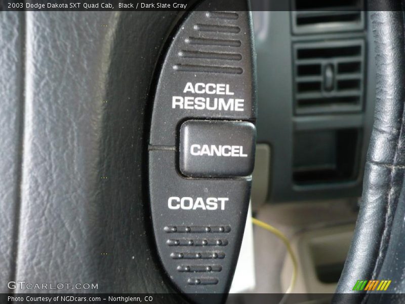 Black / Dark Slate Gray 2003 Dodge Dakota SXT Quad Cab