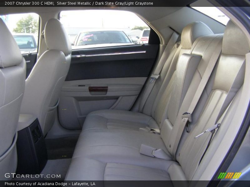 Silver Steel Metallic / Dark Slate Gray/Light Graystone 2007 Chrysler 300 C HEMI