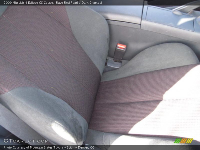 Rave Red Pearl / Dark Charcoal 2009 Mitsubishi Eclipse GS Coupe