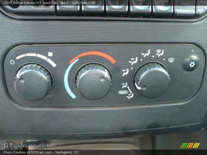 Black / Dark Slate Gray 2003 Dodge Dakota SXT Quad Cab