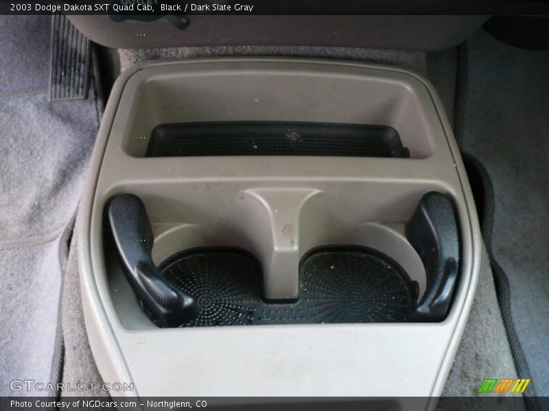 Black / Dark Slate Gray 2003 Dodge Dakota SXT Quad Cab