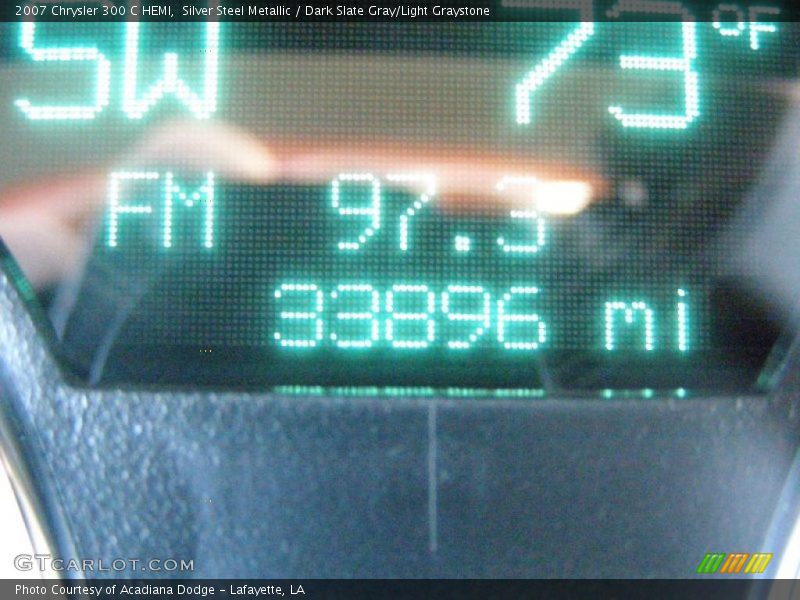 Silver Steel Metallic / Dark Slate Gray/Light Graystone 2007 Chrysler 300 C HEMI