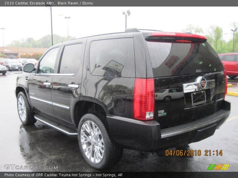 Black Raven / Ebony 2010 Cadillac Escalade AWD