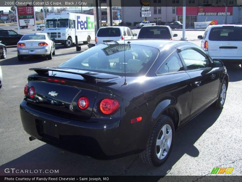Black / Gray 2006 Chevrolet Cobalt LS Coupe