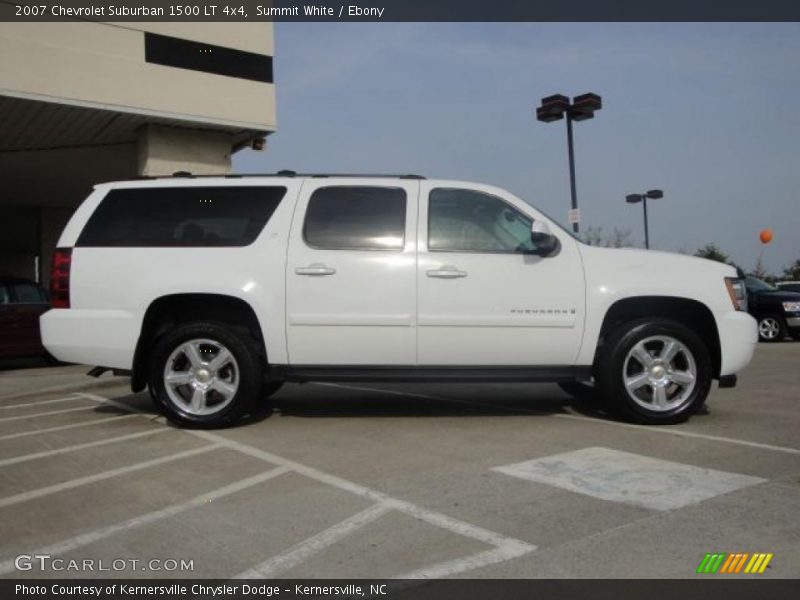 Summit White / Ebony 2007 Chevrolet Suburban 1500 LT 4x4