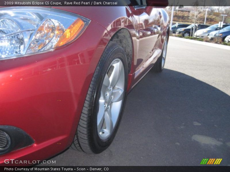 Rave Red Pearl / Dark Charcoal 2009 Mitsubishi Eclipse GS Coupe