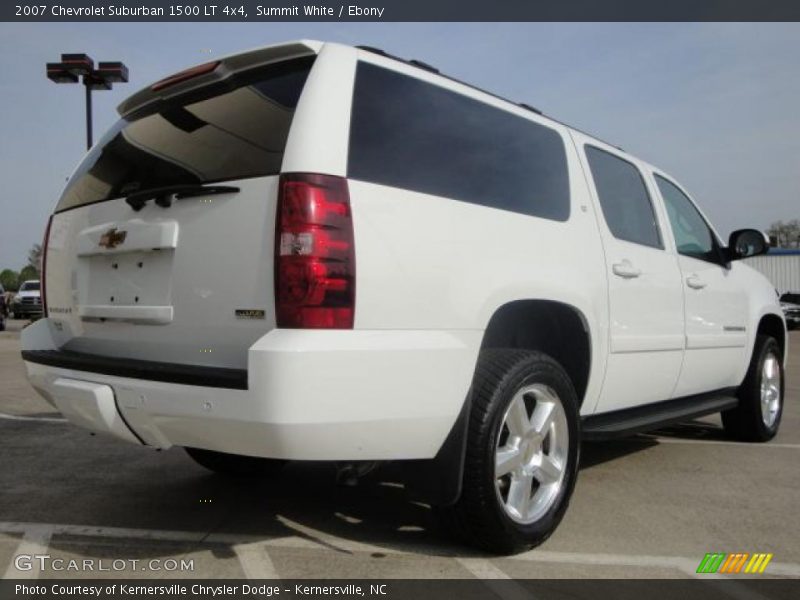 Summit White / Ebony 2007 Chevrolet Suburban 1500 LT 4x4