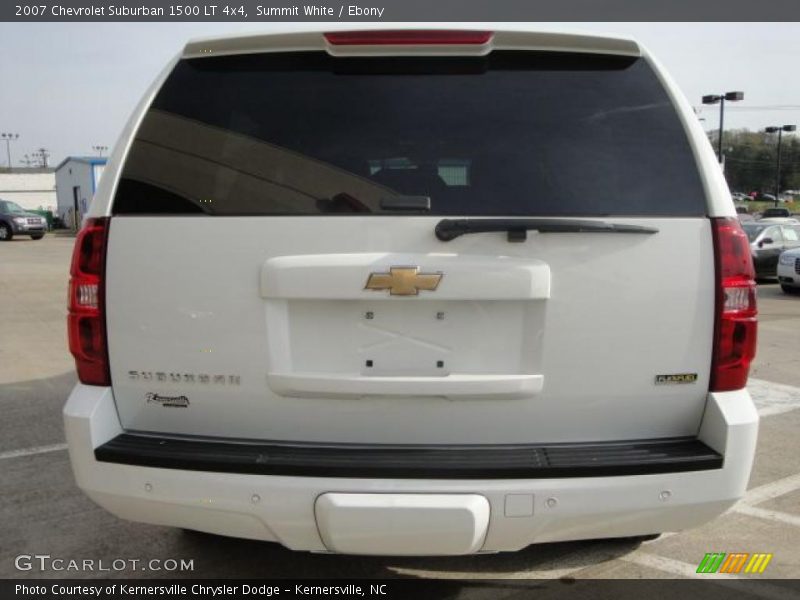 Summit White / Ebony 2007 Chevrolet Suburban 1500 LT 4x4