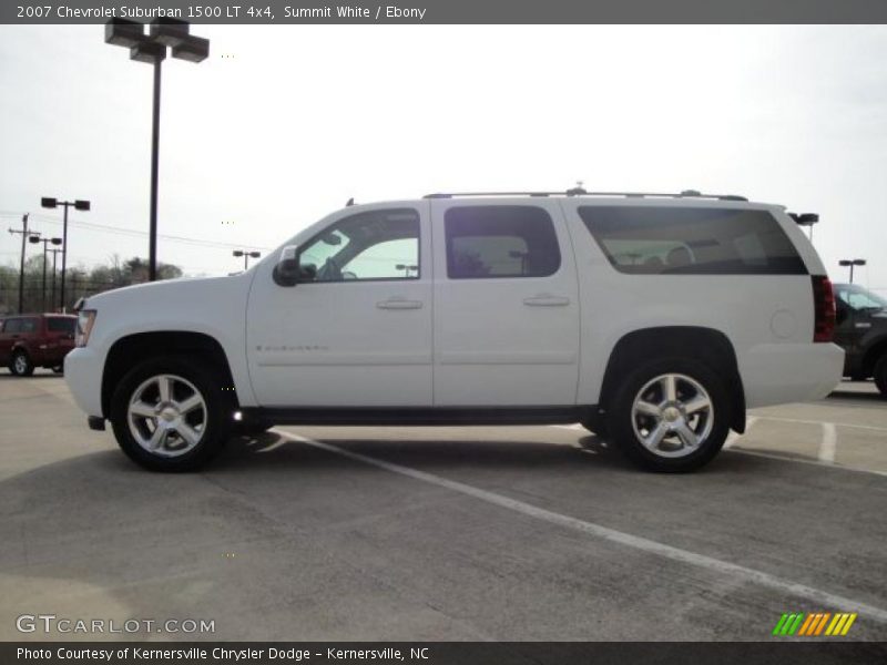 Summit White / Ebony 2007 Chevrolet Suburban 1500 LT 4x4