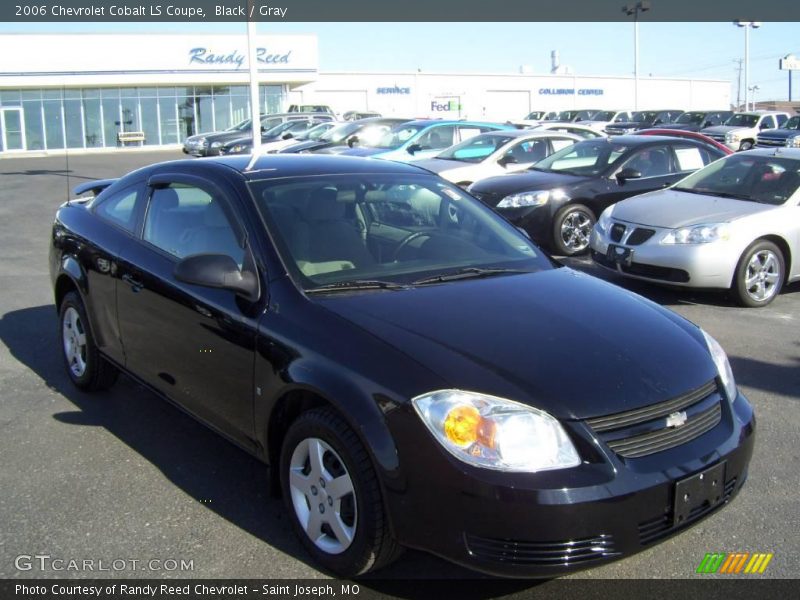 Black / Gray 2006 Chevrolet Cobalt LS Coupe
